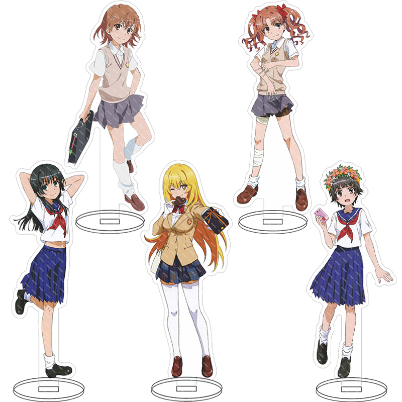 Figma Stand Set - Figurine Anime 16CM A Certain Scientific