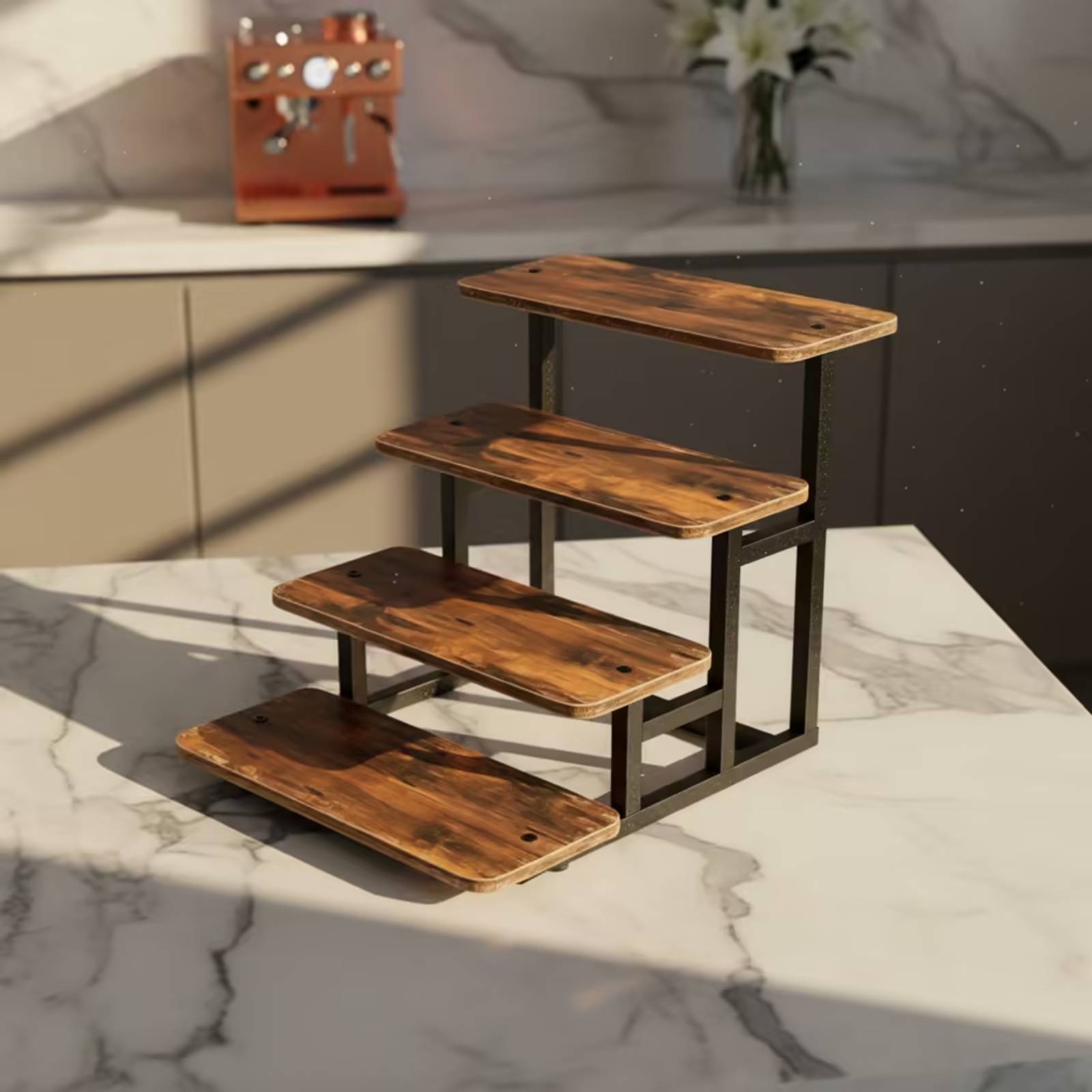 Display Risers Set - Présentoir à cupcakes à 4 niveaux