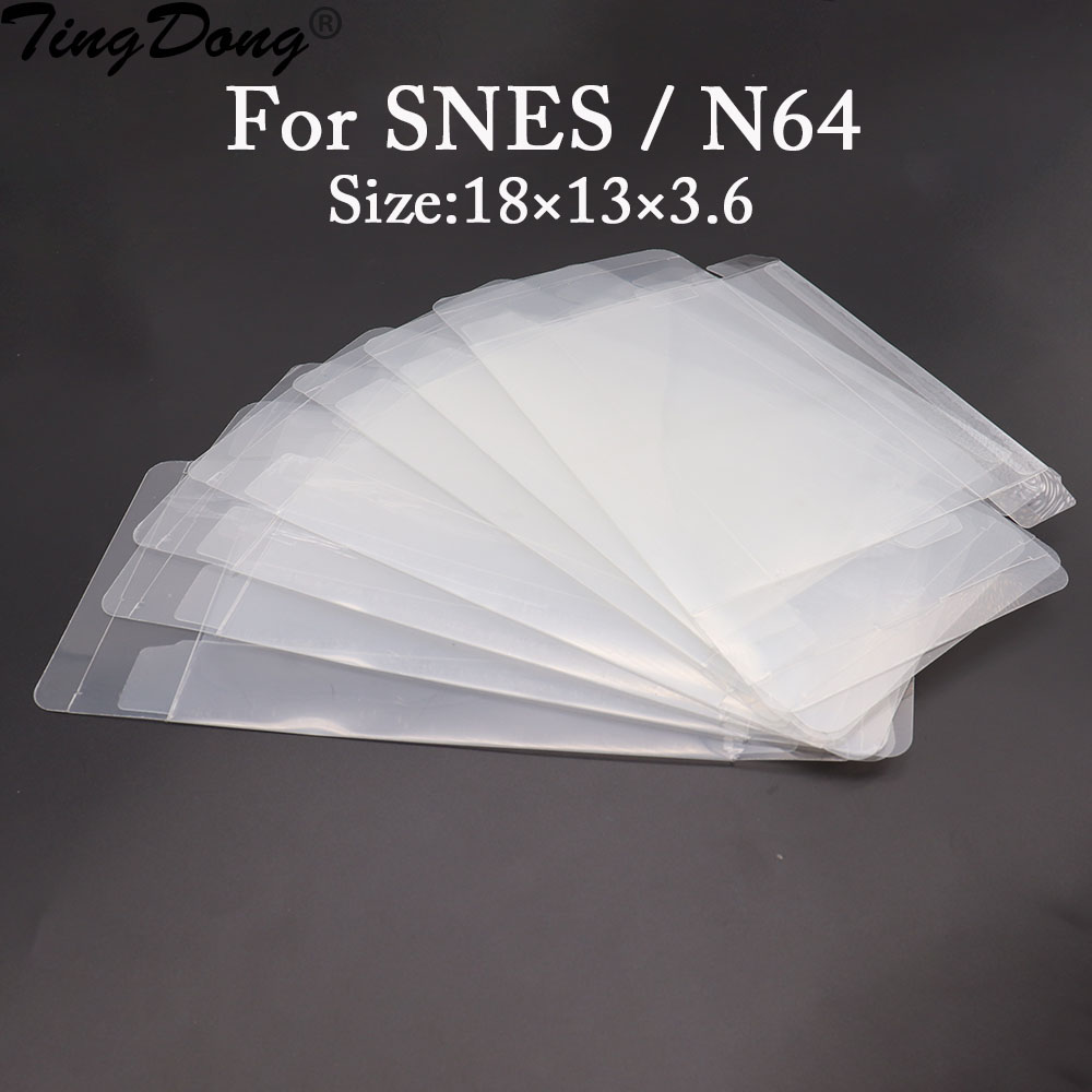 Funko Pop Protector - 10 pièces clair transparent pour SNES