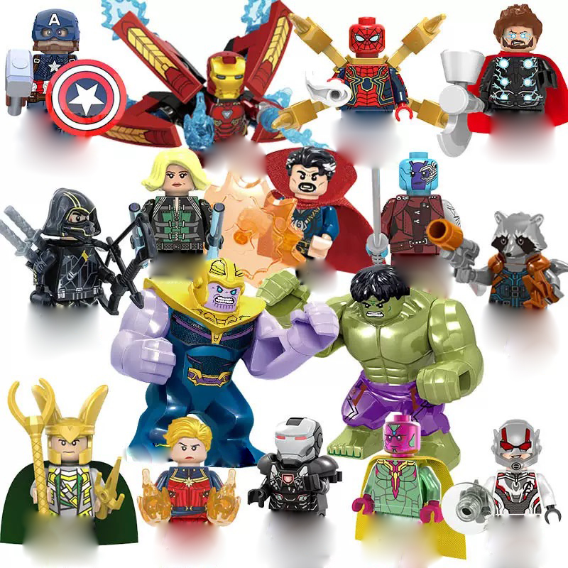 Building Block Mini - Blocs de construction de personnages de