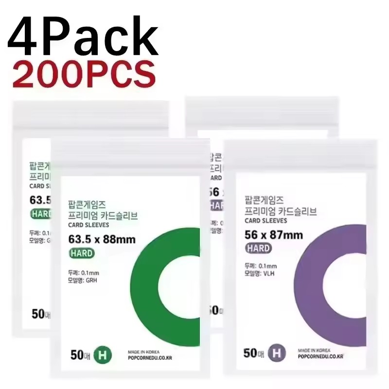 Card Penny Sleeve - Protège-cartes transparents en PP 56x87mm 63.5x88mm