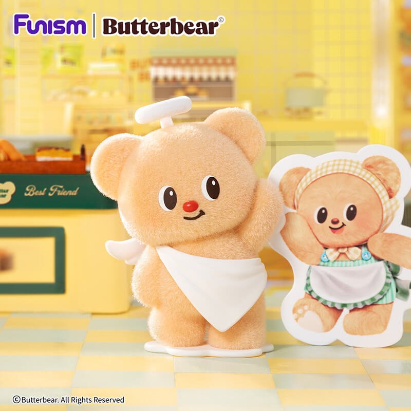 Vinyl Figure Blank - FUNISM Butterbear Happy Day Series :