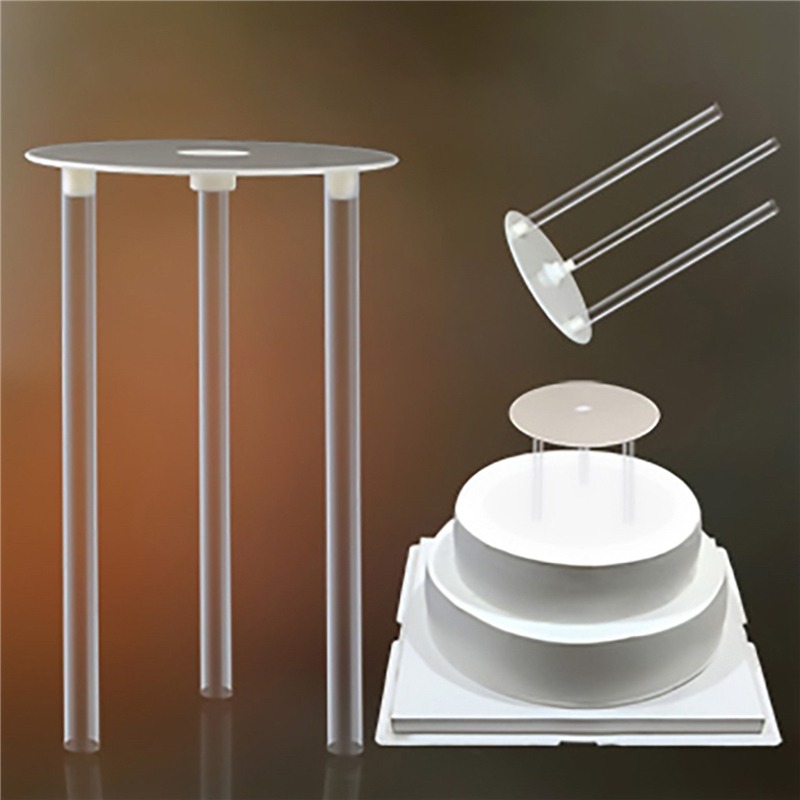 Display Risers Set - Cadre de Support de gâteau multicouche,