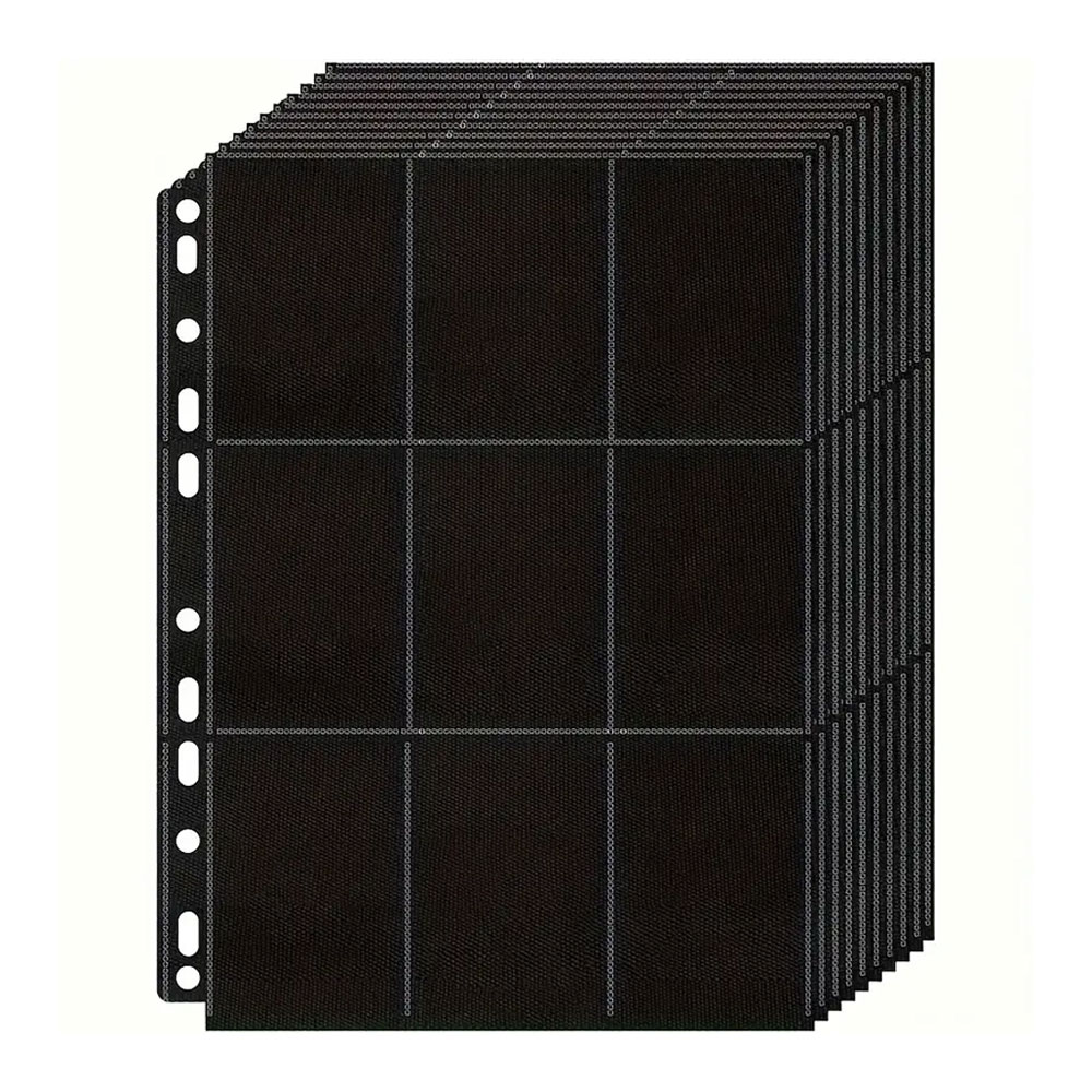 Trading Card Binder - Classeur de cartes à collectionner noir,