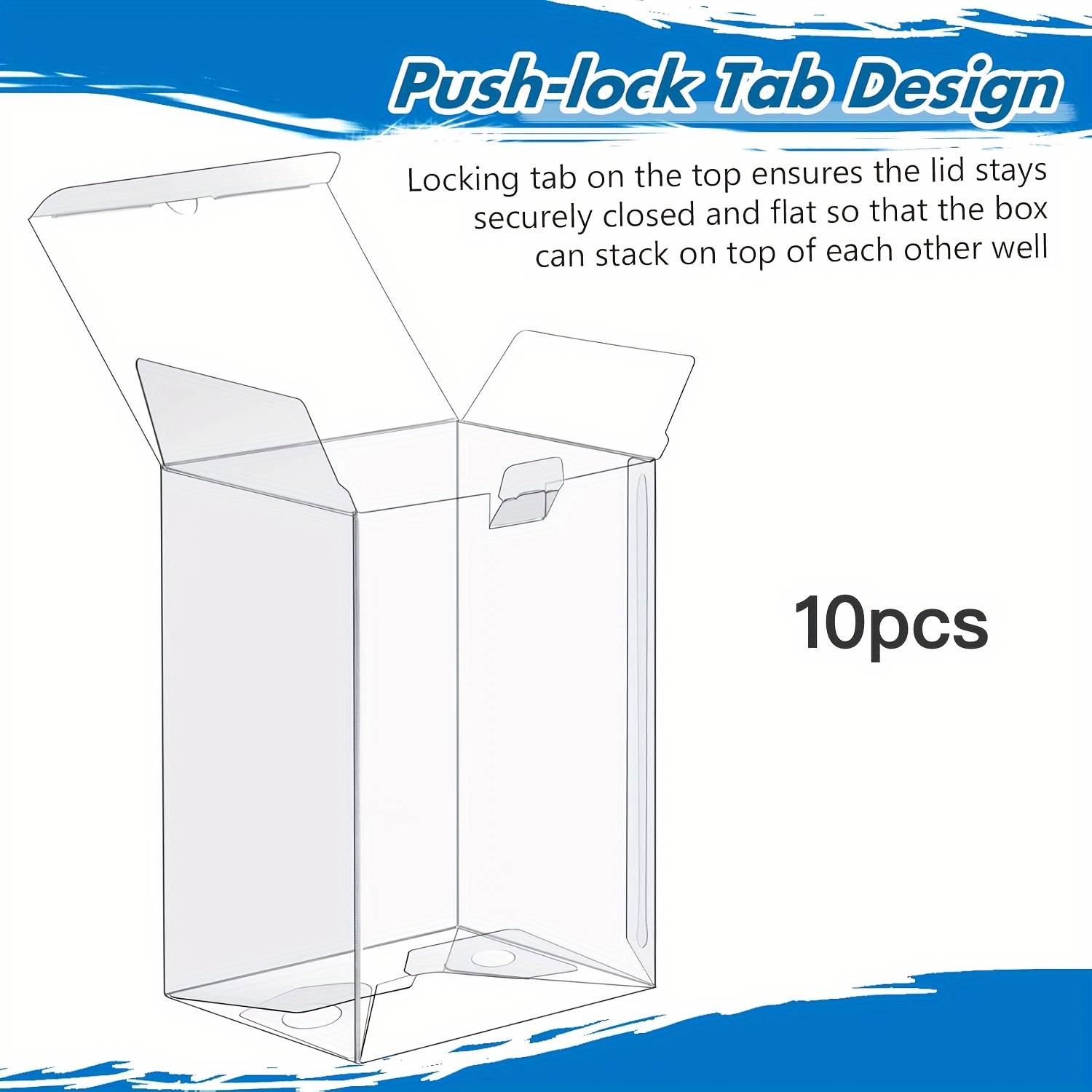 Pop Display Shelf - Vitrine Pop transparente Compatible avec les