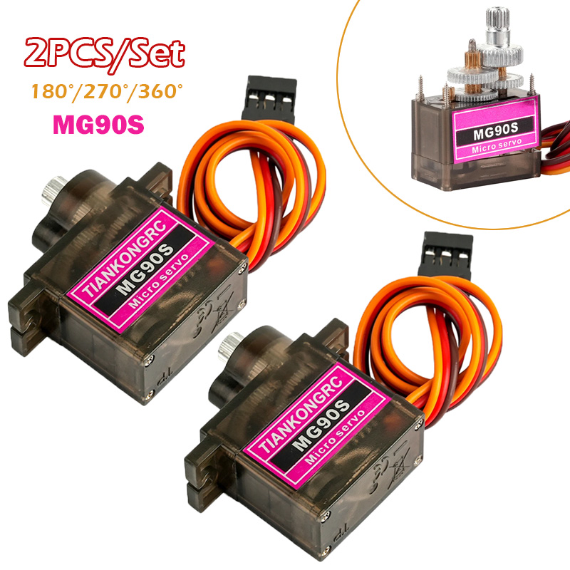 2PCS MG90S Micro Servomoteur N - Model Airplane Plastic avis et prix