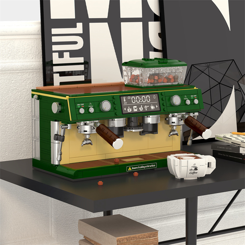 Machine à café rétro classique - Building Block Mini avis et prix