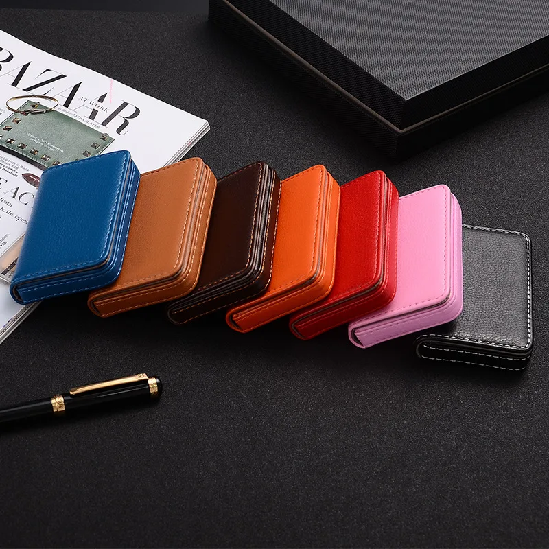 Porte-cartes de visite en cuir - Card Top Loader avis et prix