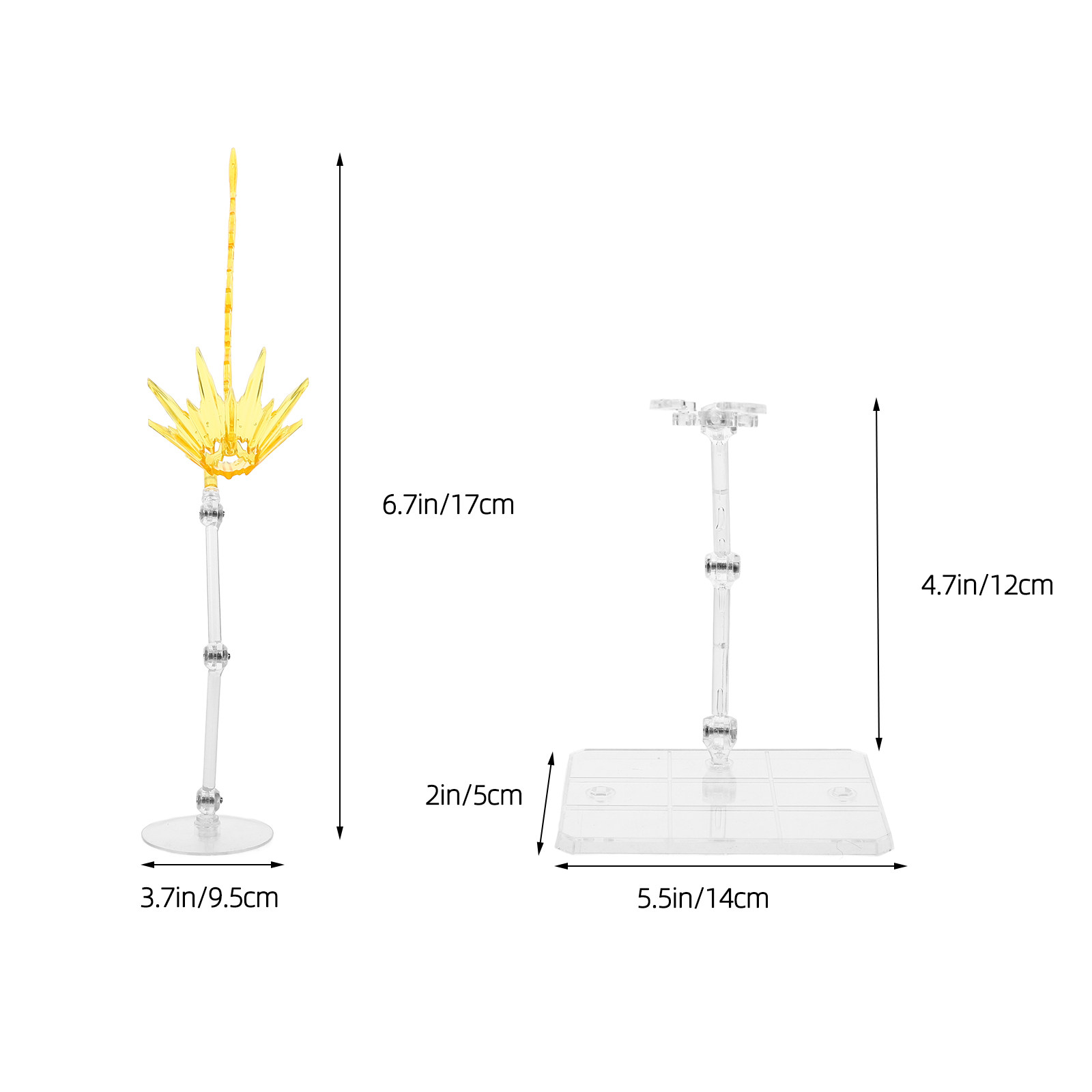 2 supports d'affichage réglabl - Action Figure Stand avis et prix
