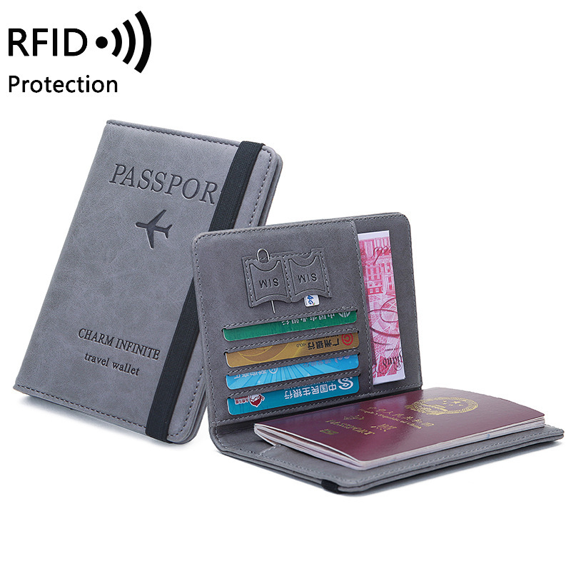 Porte-passeport unisexe en cui - Card Top Loader avis et prix