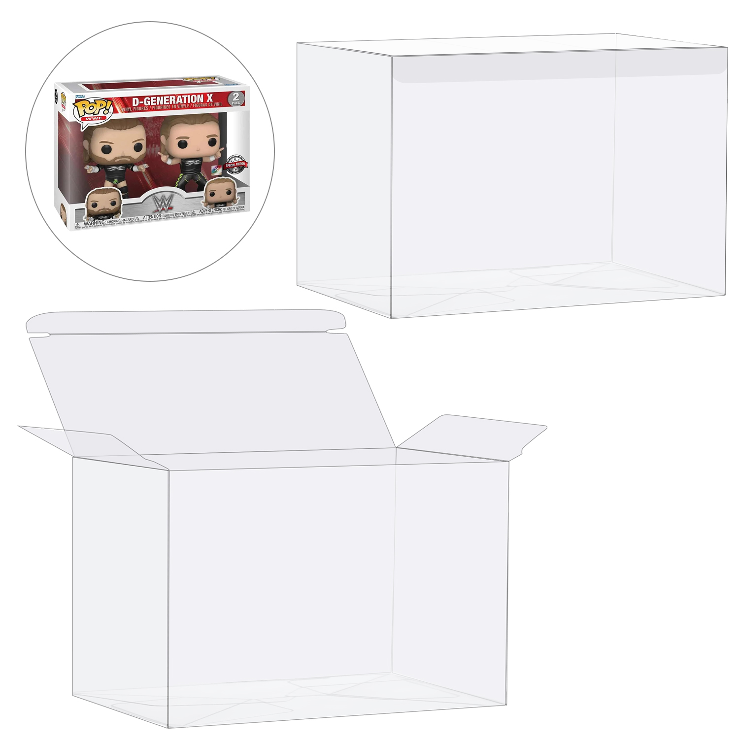HIGOPLAY 2 en 1 Pack étui de p - Funko Pop Protector avis et prix