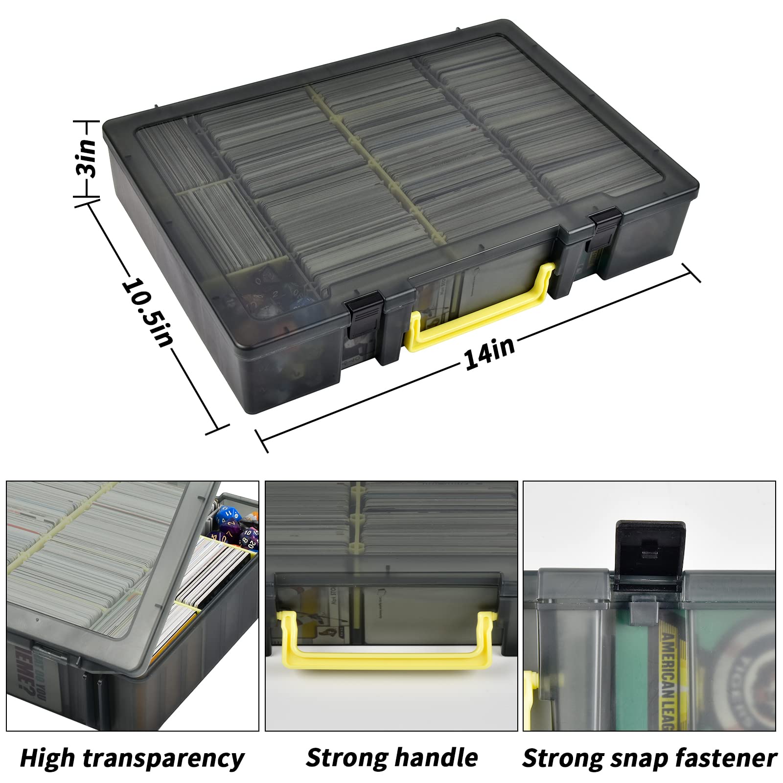 Boîte de rangement transparent - Trading Card Binder avis et prix