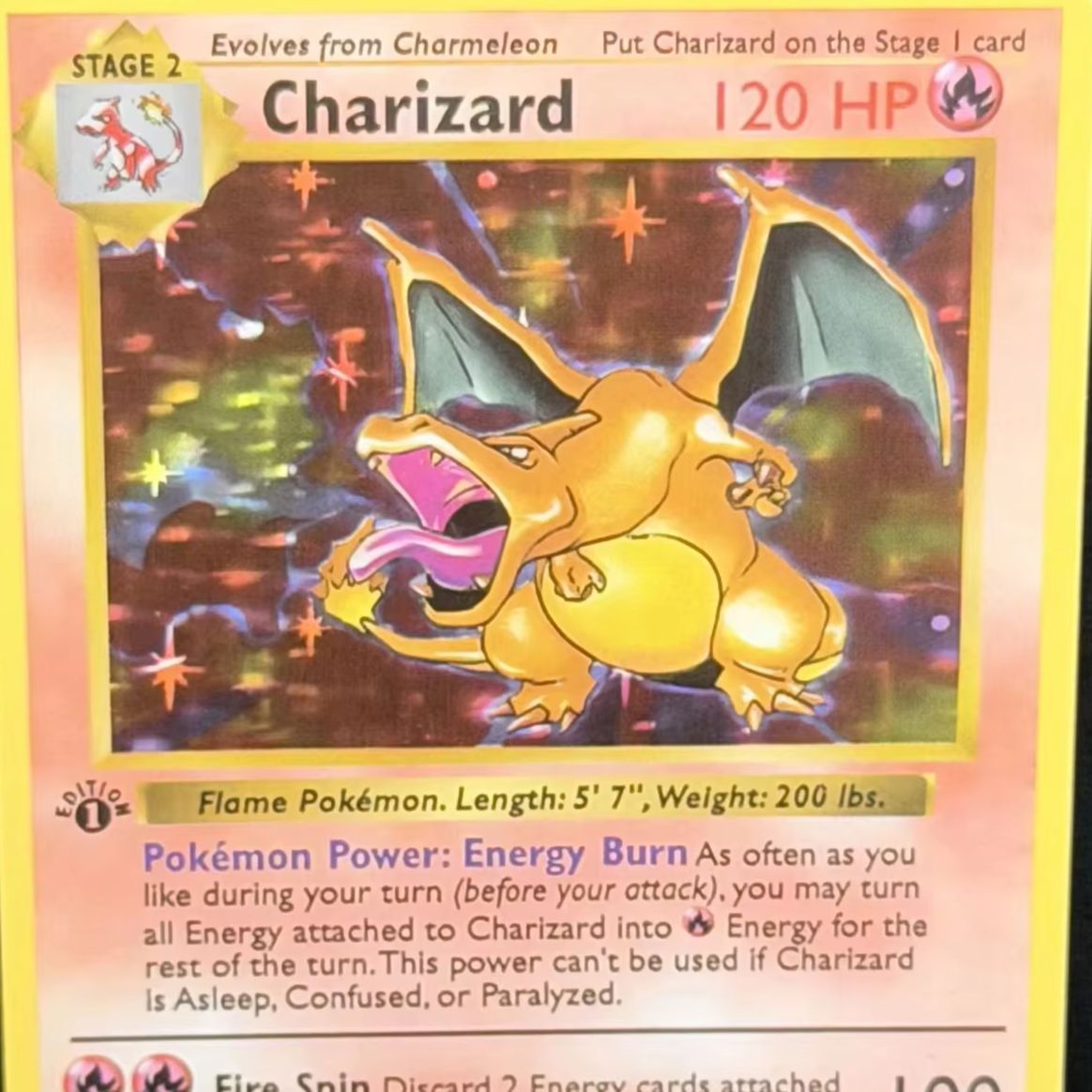 1999 POKEMON GAMECHARIZRD 1ère - Graded Card Display avis et prix