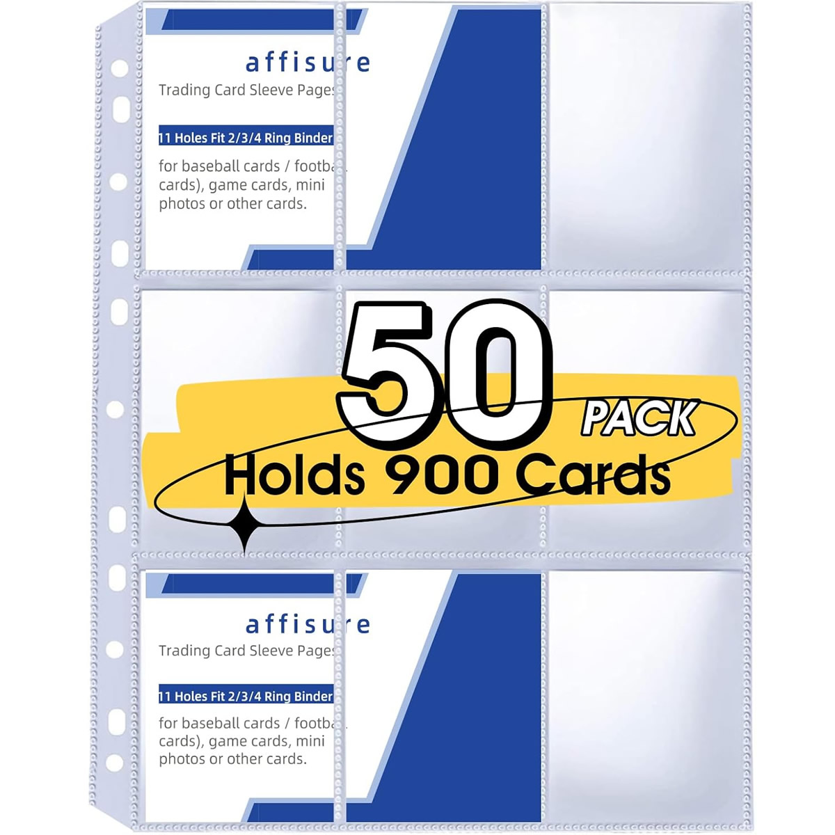 Lot de 50 pochettes pour carte - Pokemon Binder Card avis et prix