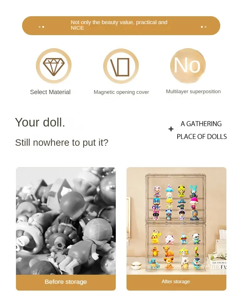 Vitrine en acrylique pour figu - Pop Display Shelf avis et prix